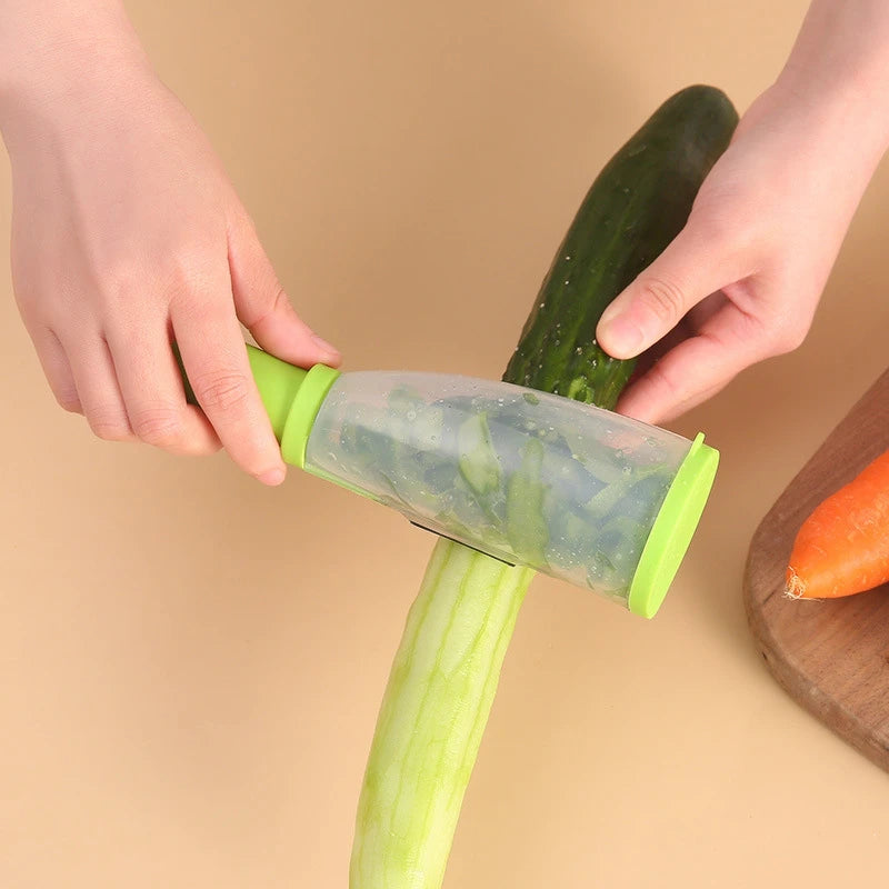 Peeling Knife With Storage Tube